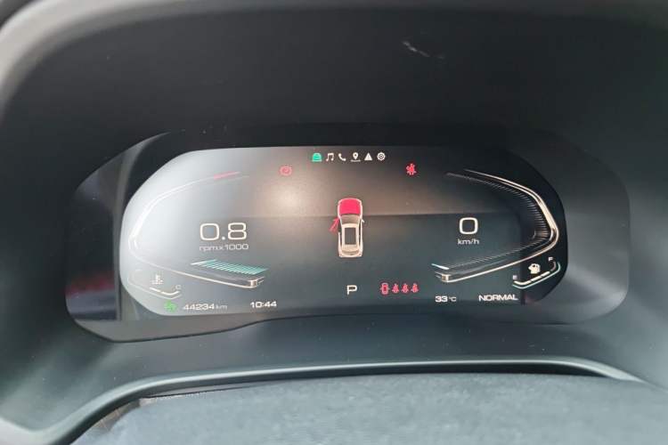 Used Wey VV5 2020 1.5T Two-Wheel Drive Smart Pioneer Instrument Cluster