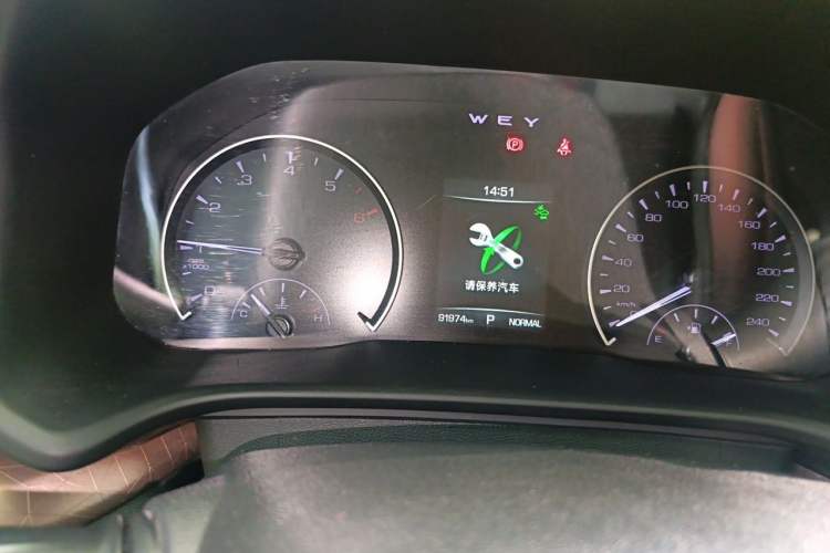 Used Wey VV5 2020 1.5T Two-Wheel Drive Color Pioneer Instrument Cluster