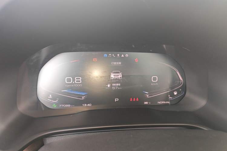 Used Wey VV5 2020 1.5T Two-Wheel Drive Smart Pioneer Instrument Cluster