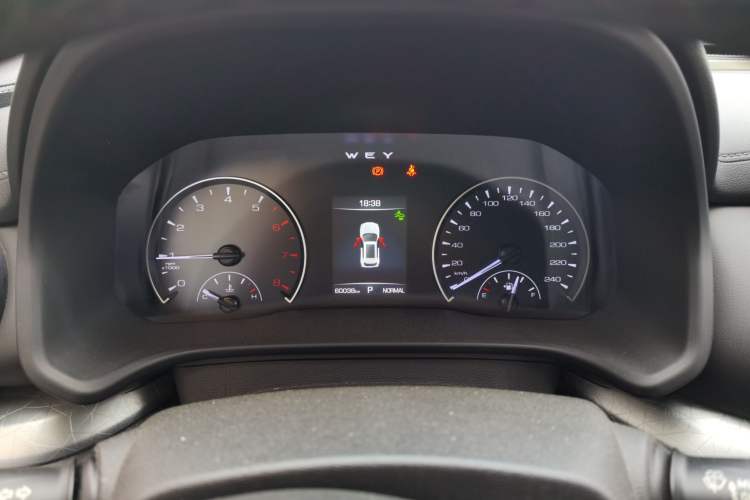Used Wey VV5 2020 1.5T Two-Wheel Drive Color Pioneer Instrument Cluster