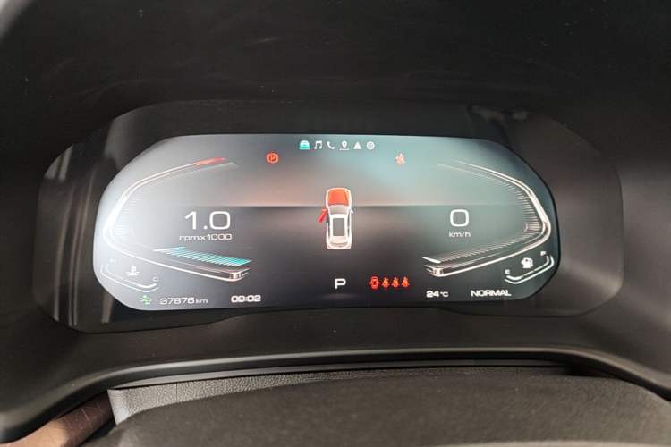 Used Wey VV5 2020 1.5T Two-Wheel Drive Smart Pioneer Instrument Cluster