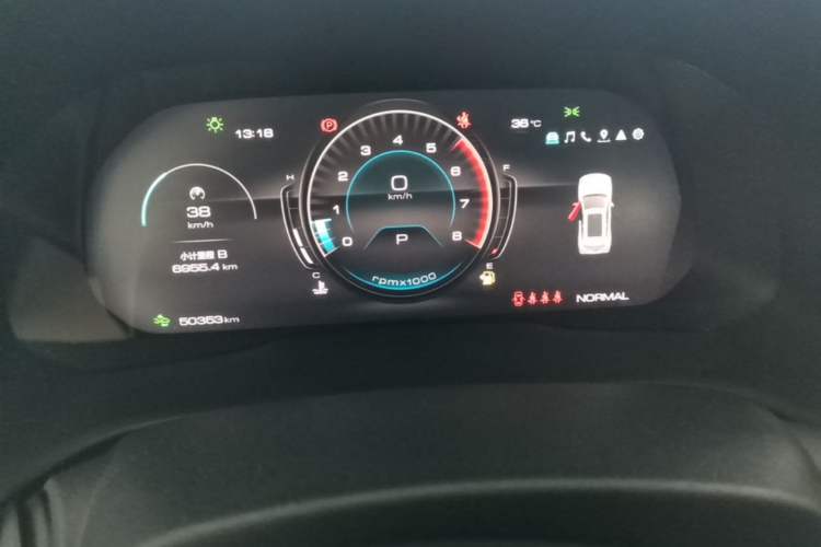 Used Wey VV5 2020 1.5T Two-Wheel Drive Smart Pioneer Instrument Cluster
