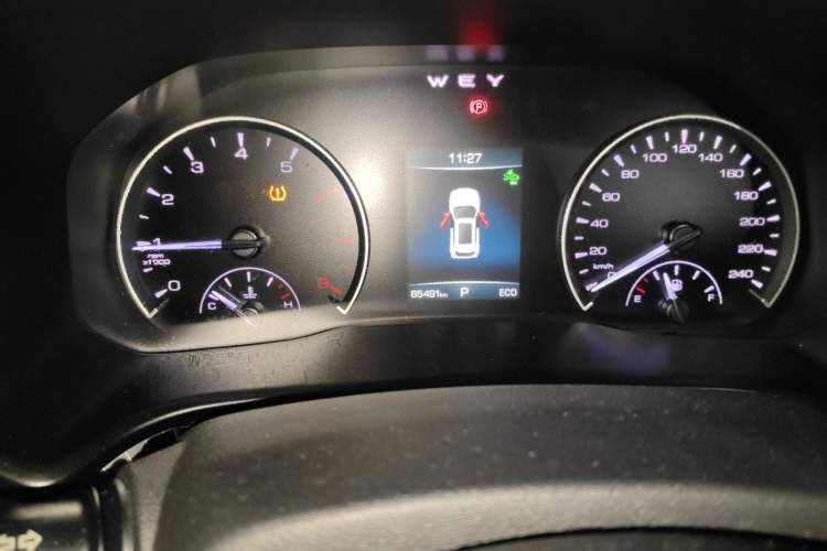 Used Wey VV5 2020 1.5T Two-Wheel Drive Color Pioneer Instrument Cluster