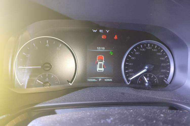 Used Wey VV5 2020 1.5T Two-Wheel Drive Color Pioneer Instrument Cluster