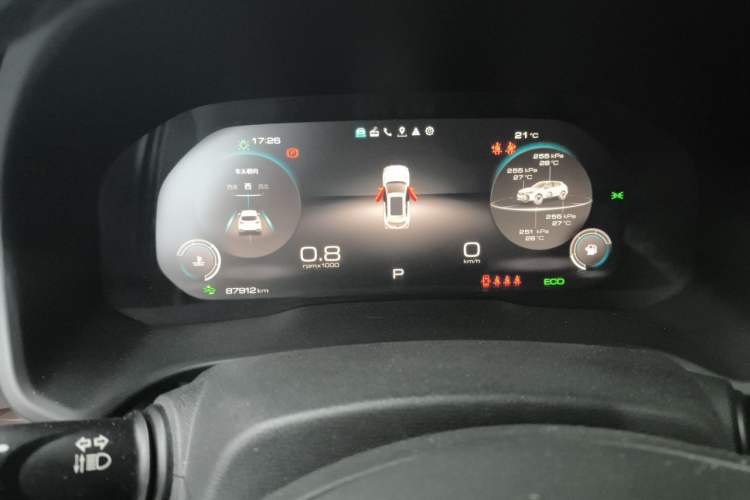 Used Wey VV5 2020 1.5T Two-Wheel Drive Smart Pioneer Instrument Cluster