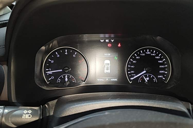 Used Wey VV5 2020 1.5T Two-Wheel Drive Color Pioneer Instrument Cluster