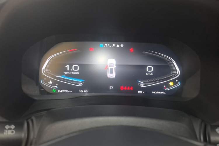 Used Wey VV5 2020 1.5T Two-Wheel Drive Smart Pioneer Instrument Cluster