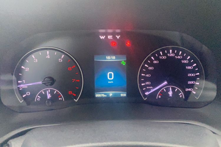 Used Wey VV5 2020 1.5T Two-Wheel Drive Color Pioneer Instrument Cluster