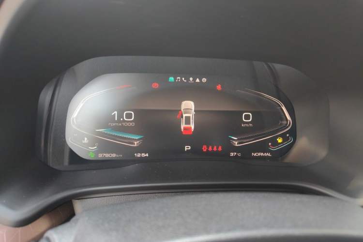 Used Wey VV5 2020 1.5T Two-Wheel Drive Smart Pioneer Instrument Cluster