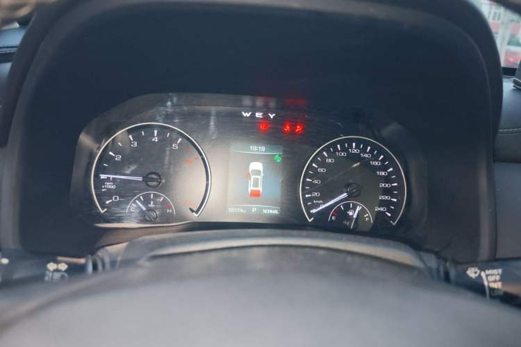 Used Wey VV5 2020 1.5T Two-Wheel Drive Color Pioneer Instrument Cluster