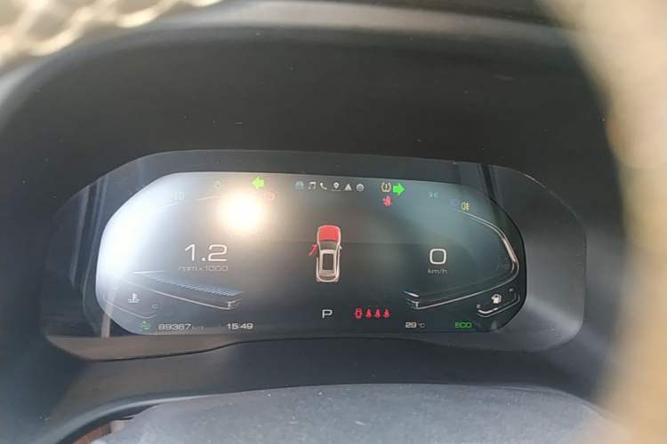 Used Wey VV5 2020 1.5T Two-Wheel Drive Smart Pioneer Instrument Cluster