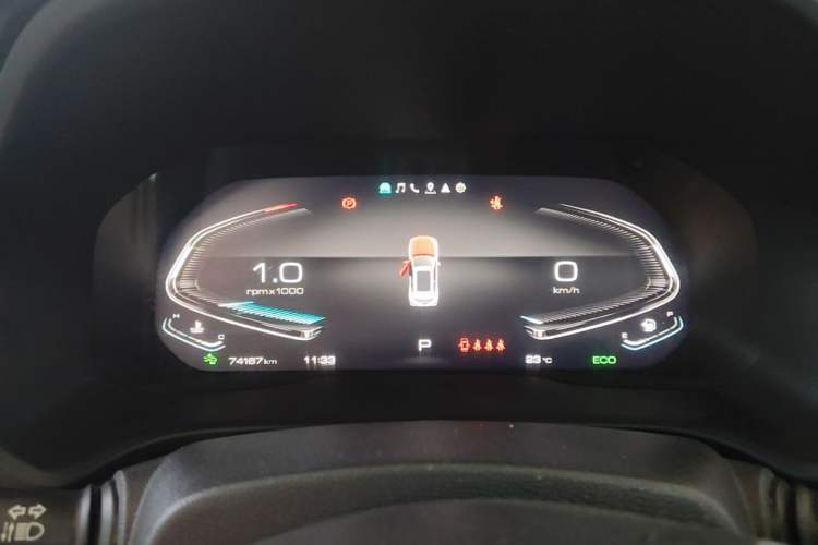 Used Wey VV5 2020 1.5T Two-Wheel Drive Smart Pioneer Instrument Cluster