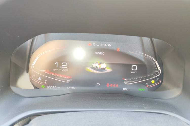 Used Wey VV5 2020 1.5T Two-Wheel Drive Smart Pioneer Instrument Cluster