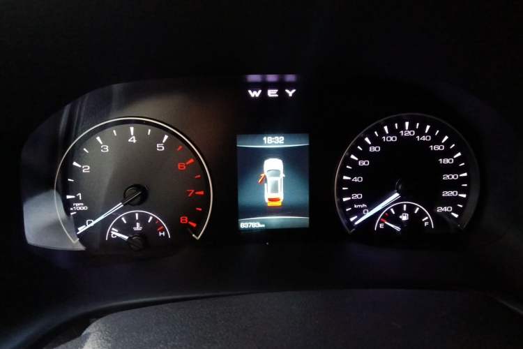 Used Wey VV5 2020 1.5T Two-Wheel Drive Color Pioneer Instrument Cluster