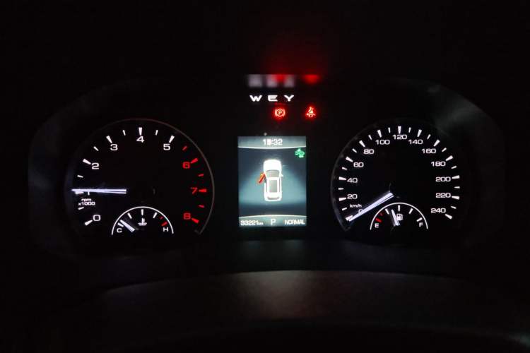 Used Wey VV5 2020 1.5T Two-Wheel Drive Color Pioneer Instrument Cluster