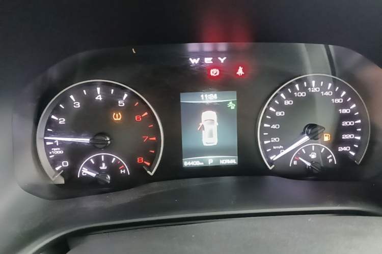 Used Wey VV5 2020 1.5T Two-Wheel Drive Color Pioneer Instrument Cluster