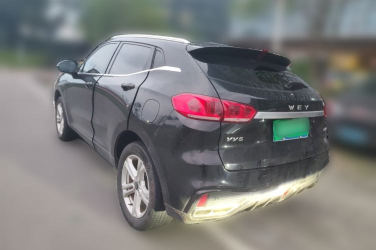 Used Wey VV5 2020 1.5T Two-Wheel Drive Color Pioneer Rear Left 45 Deg