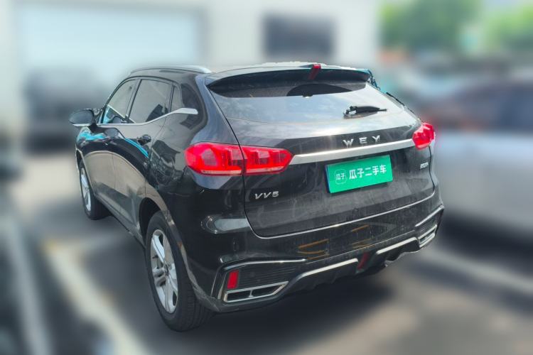 Used Wey VV5 2020 1.5T Two-Wheel Drive Color Pioneer Rear Left 45 Deg
