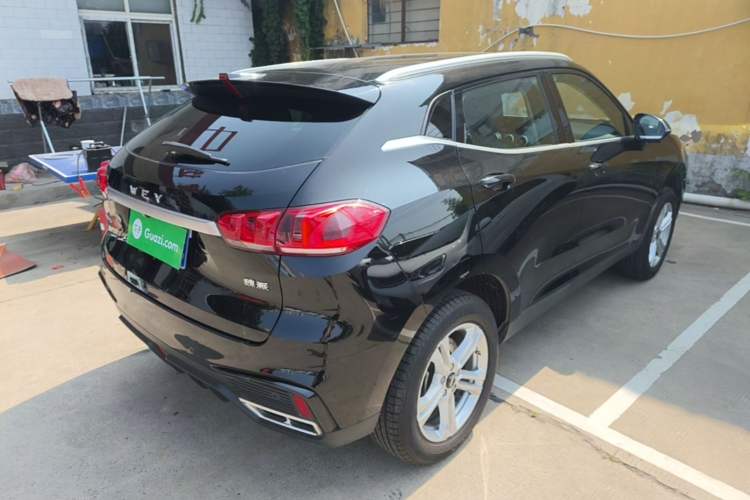 Used Wey VV5 2020 1.5T Two-Wheel Drive Color Pioneer Rear Right 45 Deg