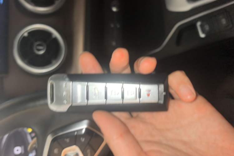 Used Wey VV5 2020 1.5T Two-Wheel Drive Smart Pioneer Vehicle Key