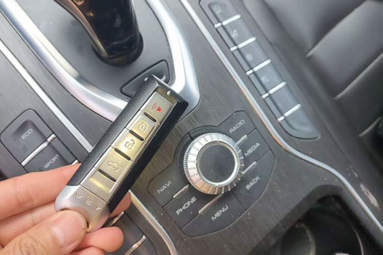 Used Wey VV5 2020 1.5T Two-Wheel Drive Color Pioneer Vehicle Key