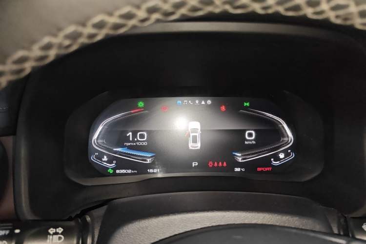 Used Wey VV5 2020 1.5T Two-Wheel Drive Smart Pioneer Instrument Cluster