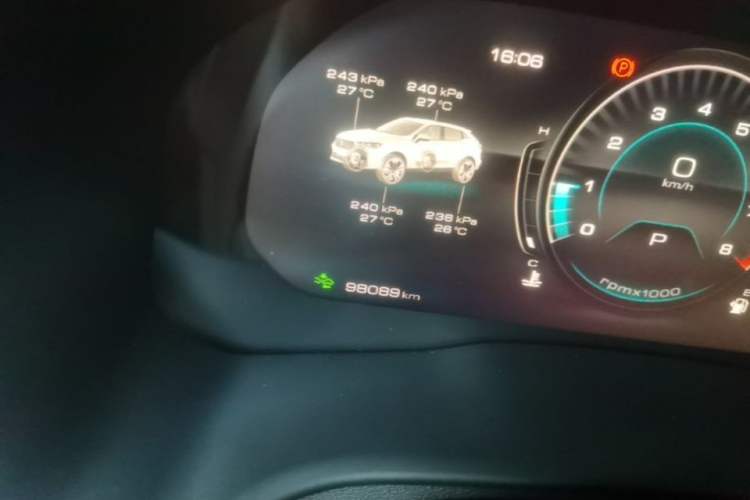 Used Wey VV5 2020 1.5T Two-Wheel Drive Smart Pioneer Instrument Cluster