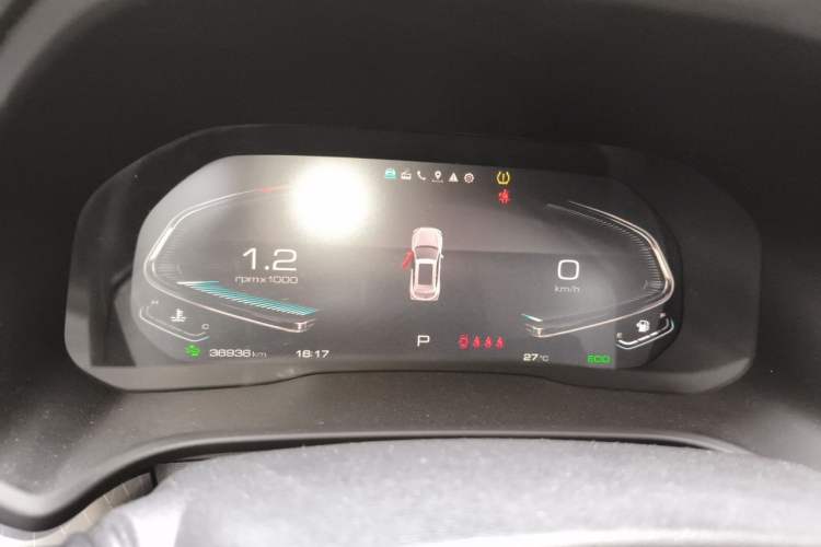 Used Wey VV5 2020 1.5T Two-Wheel Drive Smart Pioneer Instrument Cluster