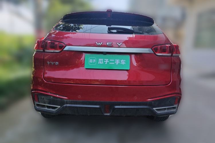 Used Wey VV5 2020 1.5T Two-Wheel Drive Color Pioneer Rear
