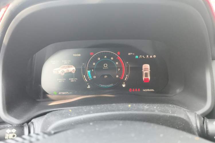Used Wey VV5 2020 1.5T Two-Wheel Drive Smart Pioneer Instrument Cluster