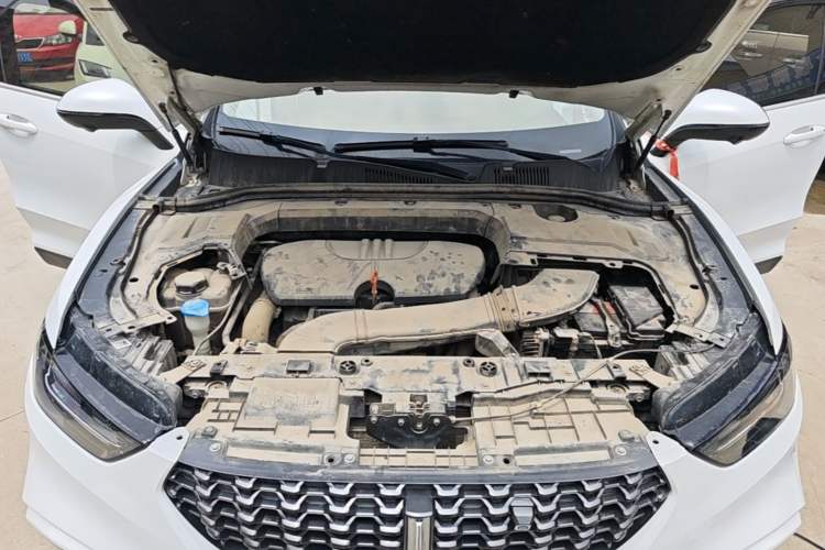 Used Wey VV5 2020 1.5T Two-Wheel Drive Color Pioneer Engine Bay
