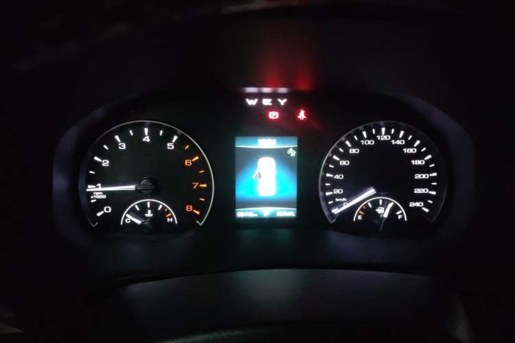 Used Wey VV5 2020 1.5T Two-Wheel Drive Color Pioneer Instrument Cluster