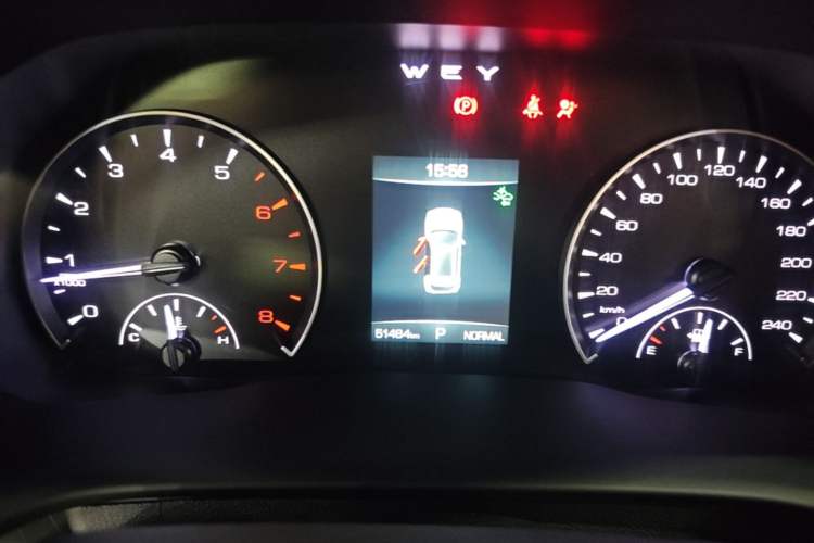 Used Wey VV5 2020 1.5T Two-Wheel Drive Color Pioneer Instrument Cluster