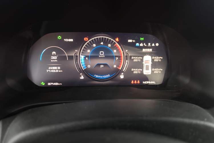 Used Wey VV5 2020 1.5T Two-Wheel Drive Smart Pioneer Instrument Cluster