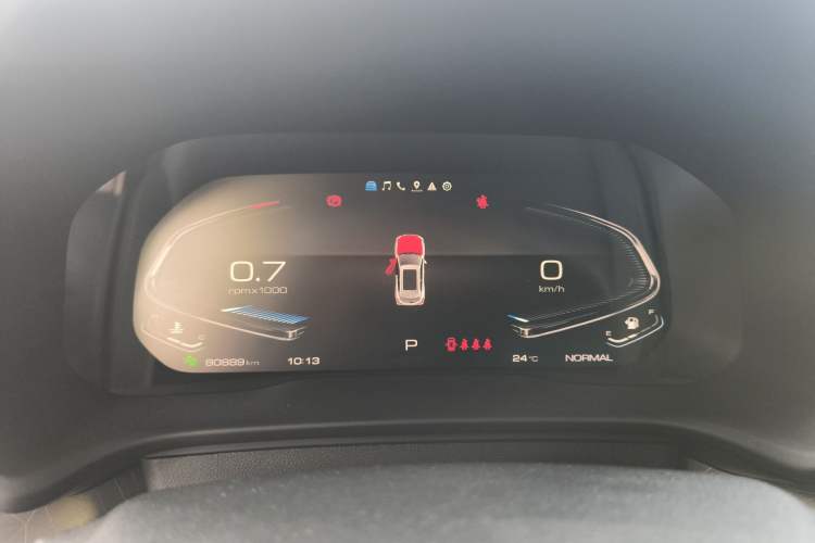 Used Wey VV5 2020 1.5T Two-Wheel Drive Smart Pioneer Instrument Cluster