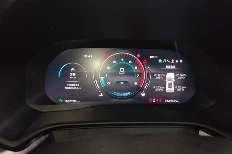 Used Wey VV5 2020 1.5T Two-Wheel Drive Smart Pioneer Instrument Cluster