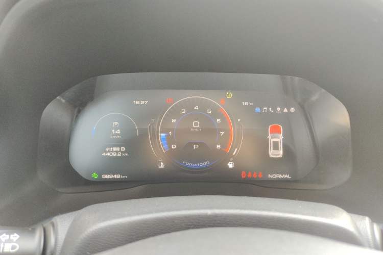 Used Wey VV5 2020 1.5T Two-Wheel Drive Smart Pioneer Instrument Cluster