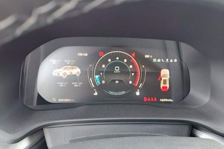 Used Wey VV5 2020 1.5T Two-Wheel Drive Smart Pioneer Instrument Cluster