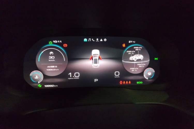 Used Wey VV5 2020 1.5T Two-Wheel Drive Smart Pioneer Instrument Cluster