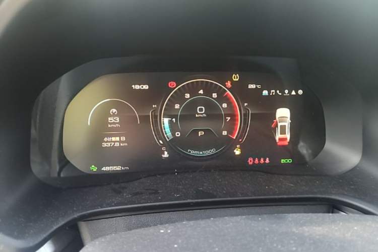 Used Wey VV5 2020 2.0T Two-Wheel Drive Pioneer Instrument Cluster