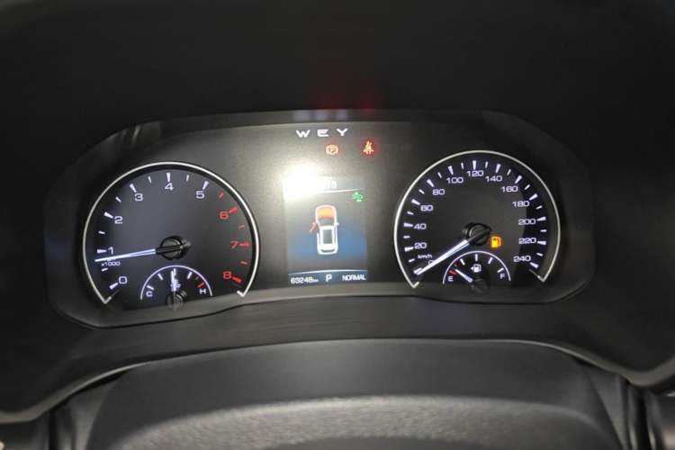 Used Wey VV5 2020 1.5T Two-Wheel Drive Color Pioneer Instrument Cluster