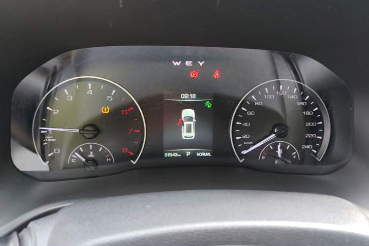 Used Wey VV5 2020 1.5T Two-Wheel Drive Color Pioneer Instrument Cluster