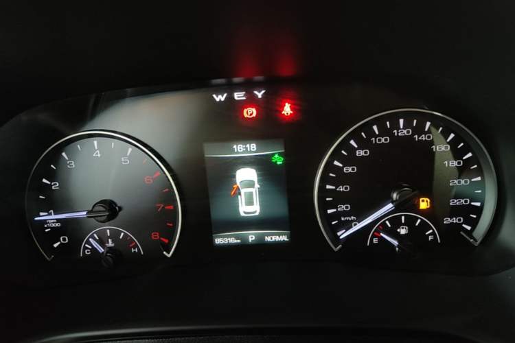 Used Wey VV5 2020 1.5T Two-Wheel Drive Color Pioneer Instrument Cluster