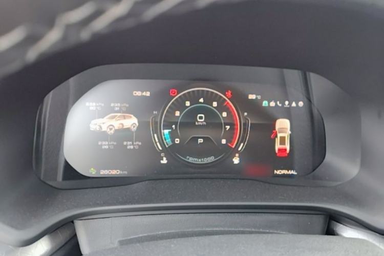 Used Wey VV5 2020 1.5T Two-Wheel Drive Smart Pioneer Instrument Cluster