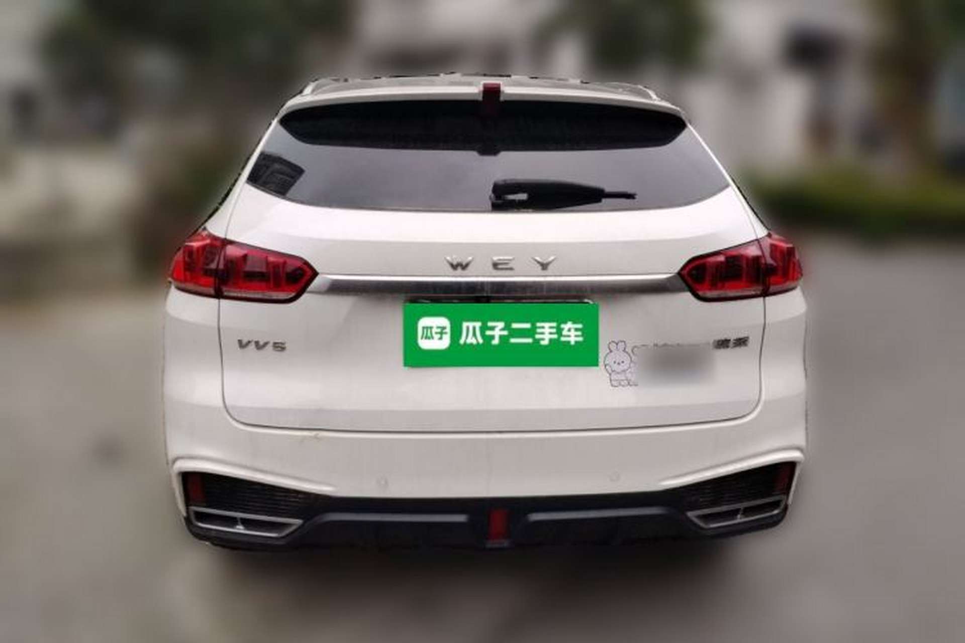 Used Wey VV5 2020 1.5T Two-Wheel Drive Color Pioneer Rear