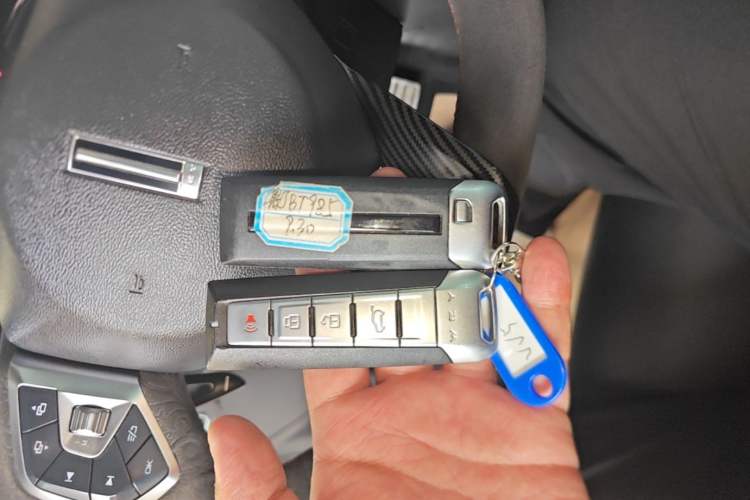 Used Wey VV5 2020 1.5T Two-Wheel Drive Smart Pioneer Vehicle Key