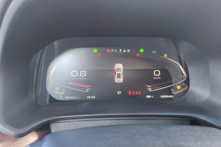 Used Wey VV5 2021 1.5T Two-Wheel Drive Smart Pioneer Instrument Cluster