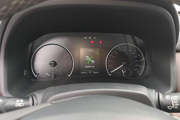 Used Wey VV5 2021 1.5T Two-Wheel Drive Color Pioneer Instrument Cluster