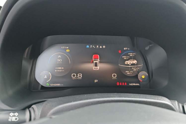 Used Wey VV5 2021 1.5T Two-Wheel Drive Smart Pioneer Instrument Cluster