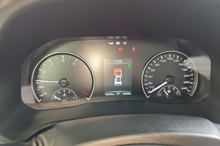 Used Wey VV5 2021 1.5T Two-Wheel Drive Color Pioneer Instrument Cluster